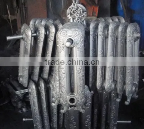 wall mounted Russian cast iron radiator with hot water or gas