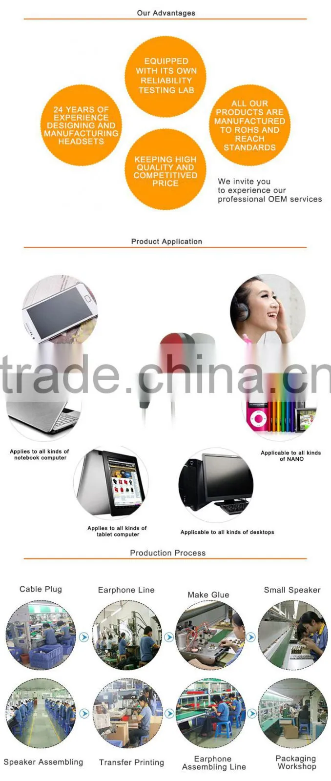 JY-E8085 In Ear Mini Earphone Beautiful Mobile Phone Earphone For Girls
