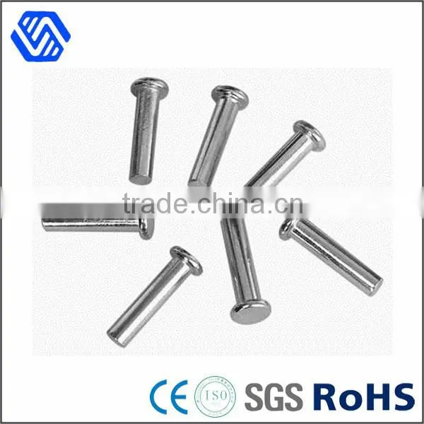 High quality fasterner steel bolt all kinds of plating rivet bolt