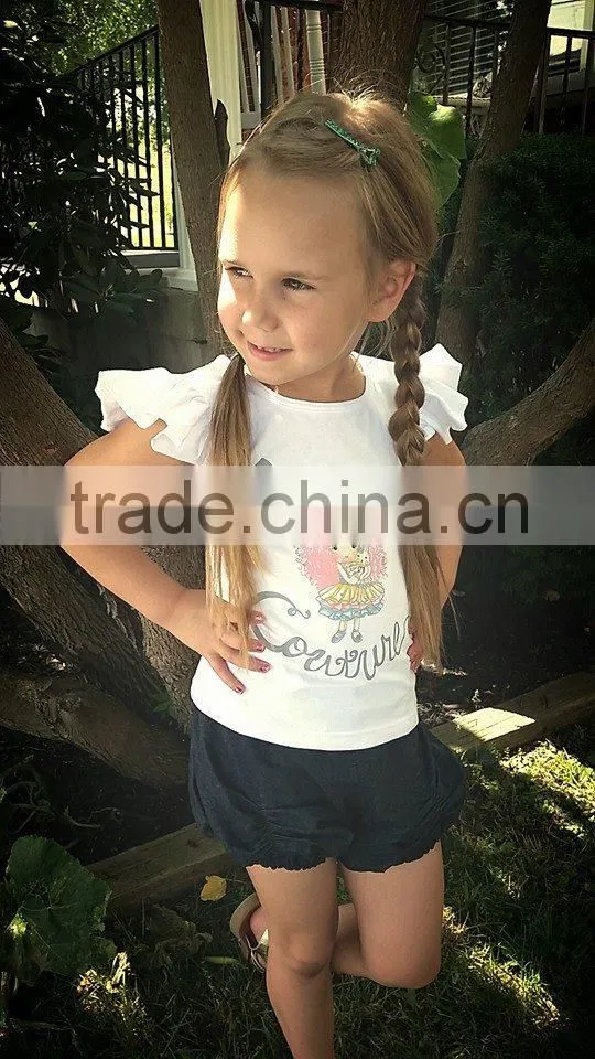 2015 breathable & comfortable printing cheap melon kids sleeveless t shirt