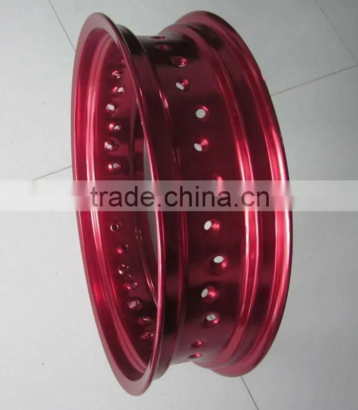 Hotsale !!! MT 3.50-17" Golden color supermotard 36 spoke wheel