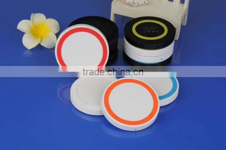 Cute around hot selling cheapest QI wireless charger pad for universal smart phone
