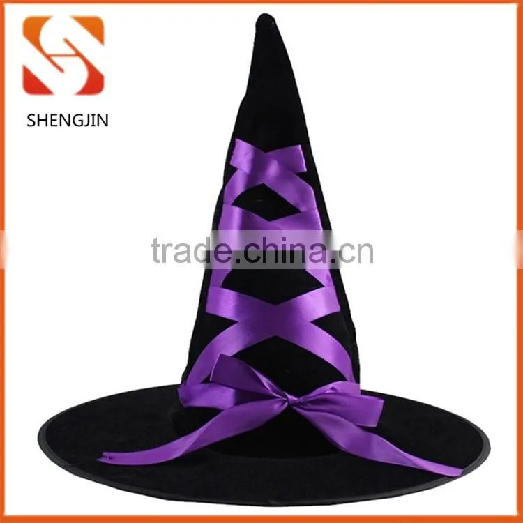 SJ-L6030 Halloween Bat print witch hat