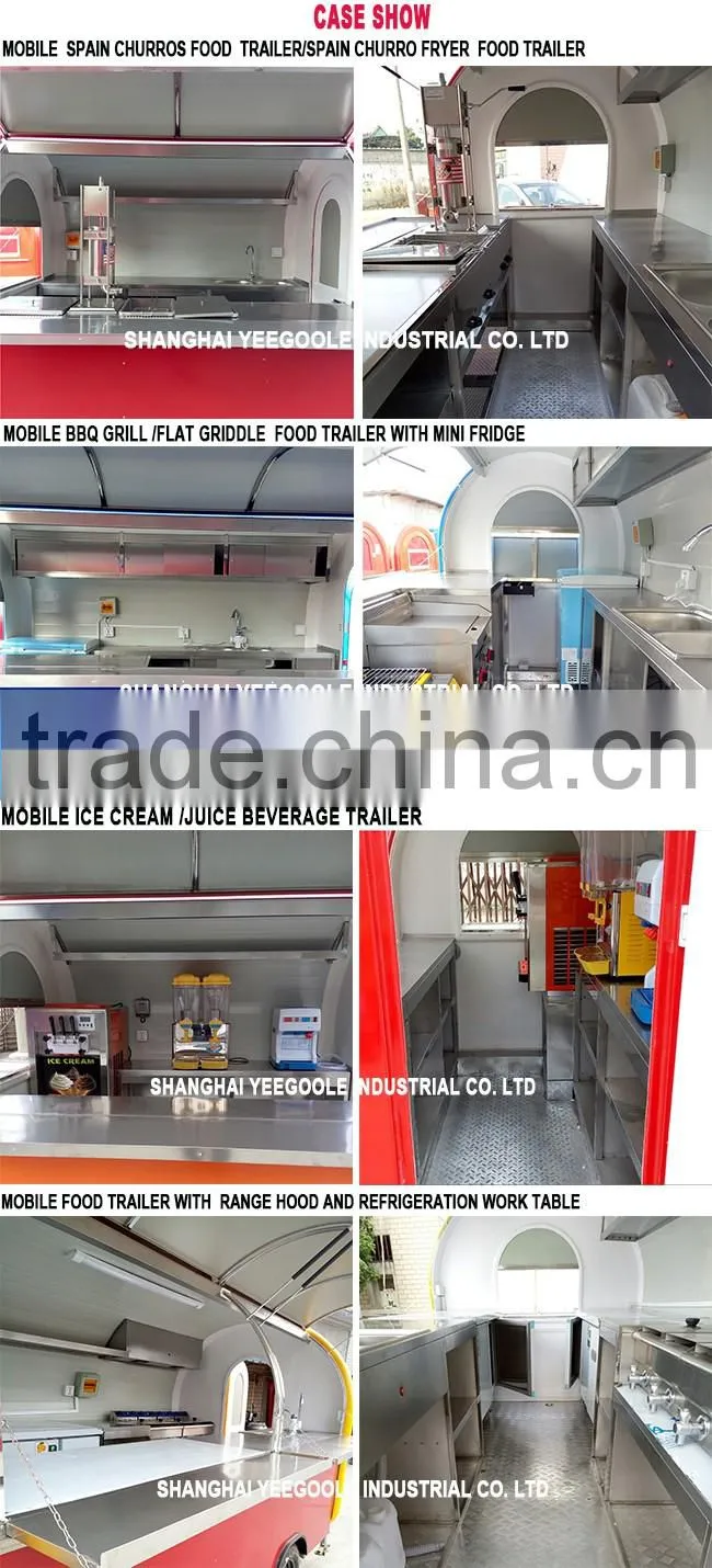 food cart for sale /mobile food cart CE