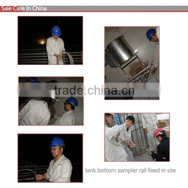 Tank bottom sampler SGT fixed in site