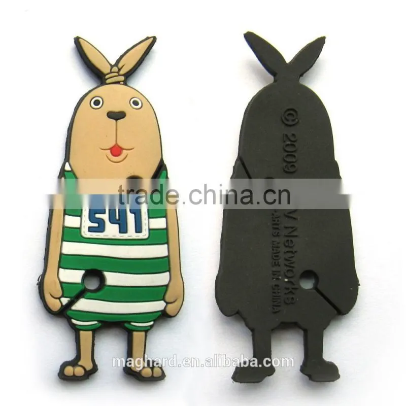 Free samples souvenir Promotional gifts 2D or 3D soft pvc kids fridge magnets custom
