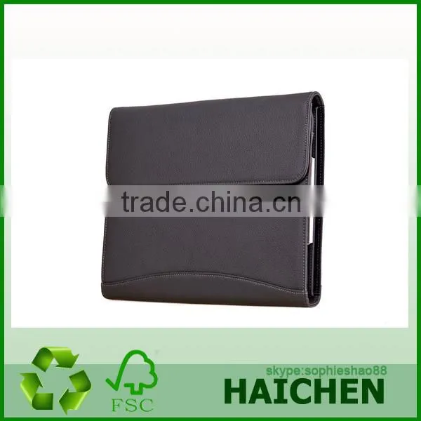 a4 zip folio china leather pu folio