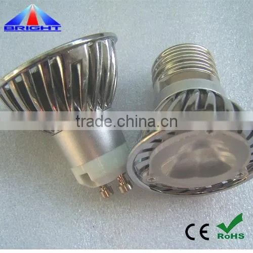 Dimmable led gu10 spot lamp 3w