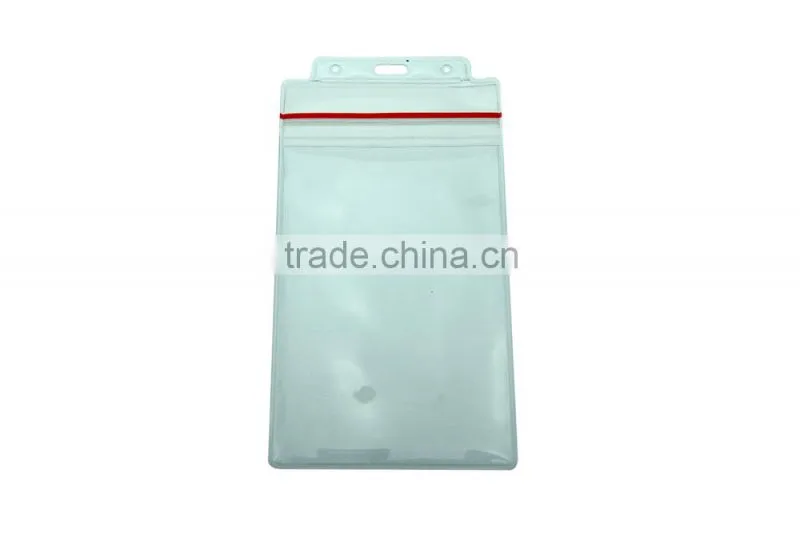 Clear PVC ID Card Working Card Badge Holder
