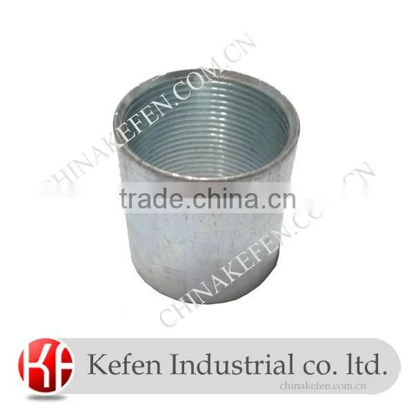1/2"-4" NPT thread Galvanised Rigid Steel IMC Conduit Couplings of Electrical pipe fittings