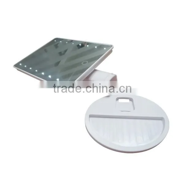 18 years mirror factory wholesale led light decorative compact mirror