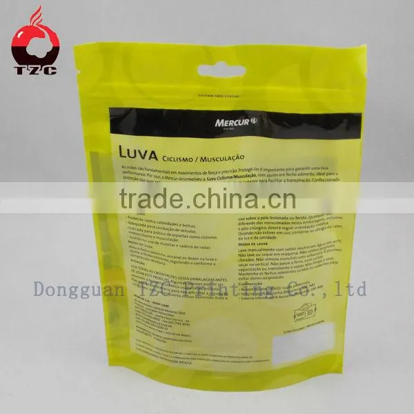 Clear plastic garment bags with zipper