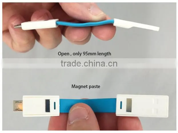 Keyring Charger : USB-A to Micro-USB Connector for iPhone