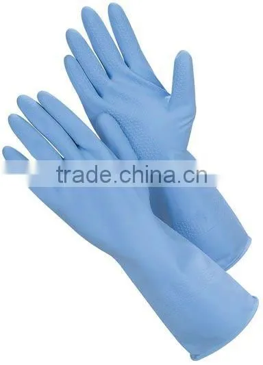 Green Nitrile Dipped Glove
