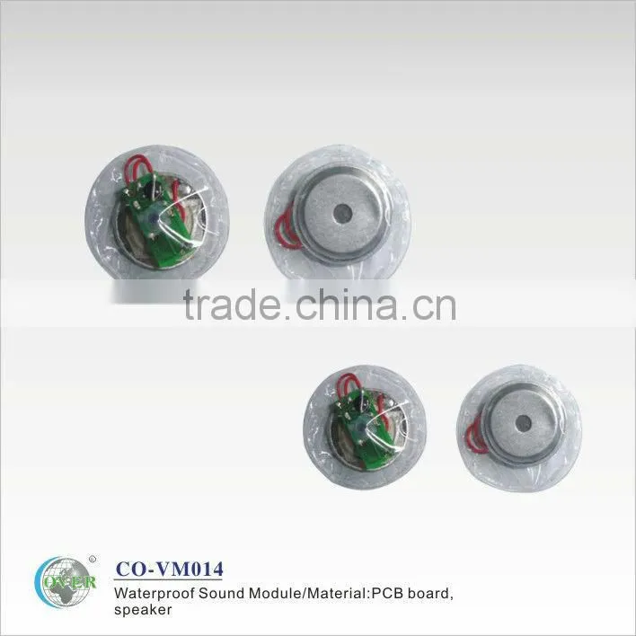 Water-proof Sound Module for greeting card,toys,music box etc