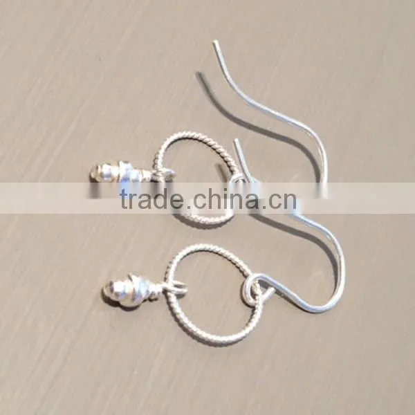 925 sterling silver drop earrings small dangle earrings minimalist silver earrings