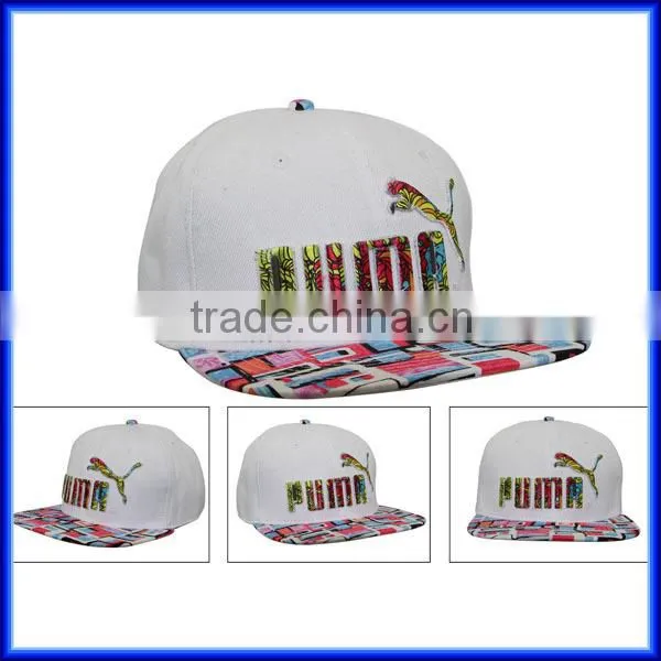 High Quality Custom Flexfit Flat Brim Hip Hop Cap/Hat Snapback Cap