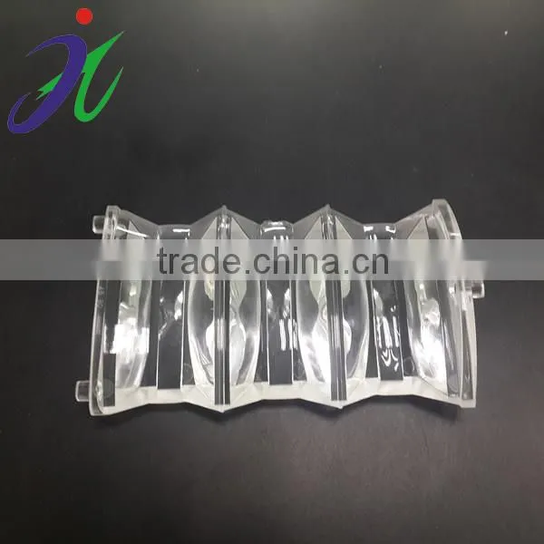 Plastic led lens,convex concave square led optical lens china supplier