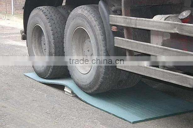 blue ground protection mat
