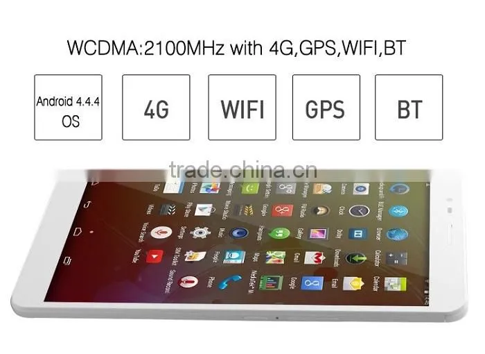 7 Inch MTK8752 Octa Core IPS 1280*800 4G LTE Android4.4 Tablet PC