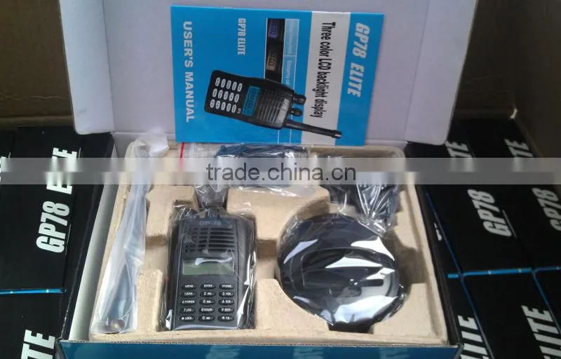 Quanzhou amateur radio fm GP-78 Elite 199 channels
