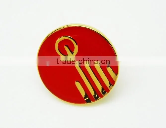Customized shaped 3d badge flower custom bulk lapel pins