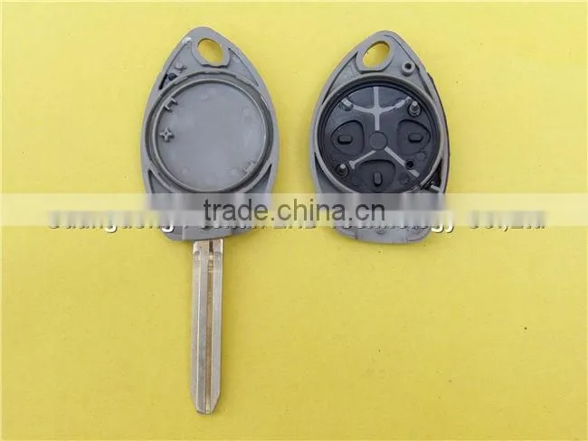 New style car remote key blank with 3 buttons for Toyota key shell blank fob case