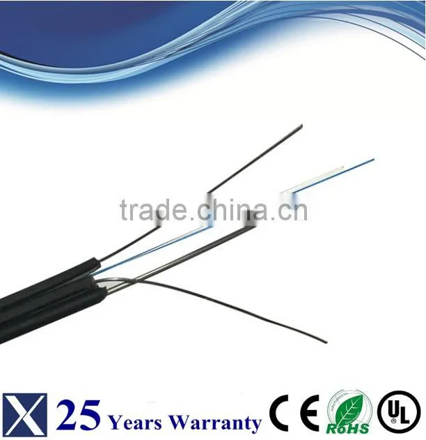 2 Core Ftth Drop Cable Fiber Optic Outdoor Cable