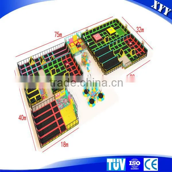 2016 Best discount indoor trampoline park for sale