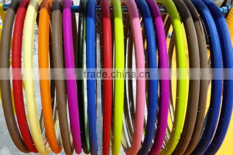colored bicycle tires road 12 14 16 18 20 22 24 26 x 2.125 2.75 1.95 tyre for bike