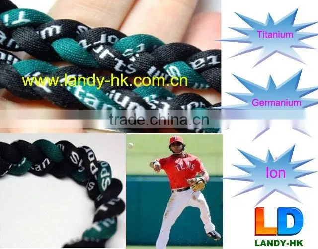 Cheap Fashion Triple Braided Ionic titanium necklace making
