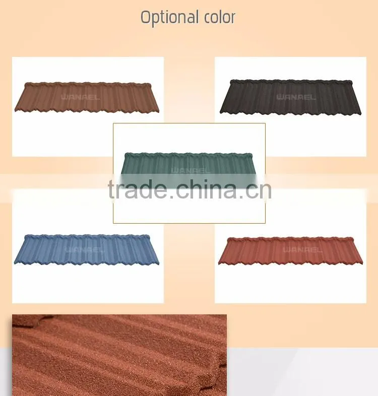 Wanael high strength sheet and noisy resistance discount aluminum metal roof tile