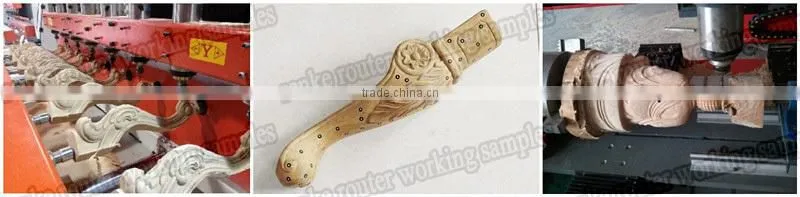 4 axis 3d wood cnc router machine for wood refile stocks