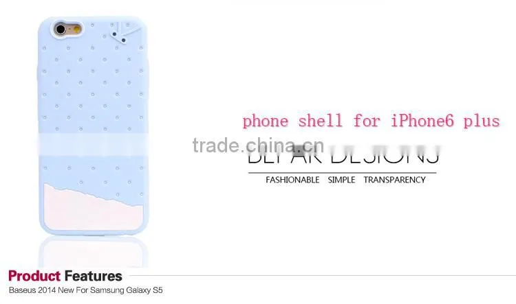 hot sell pc animel sex girl mobe phone case with Ice-cream color for iphone6 tpu clear cases for iphone