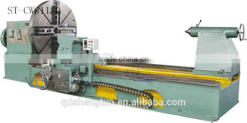 Processing Large Diameter CNC Facing Lathe