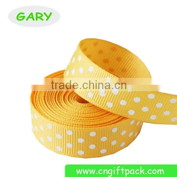 custom printed grosgrain ribbon for Christmas