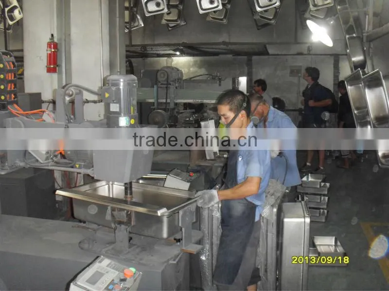 Stainless steel water sink grinding machine , MTWSSP-12-2