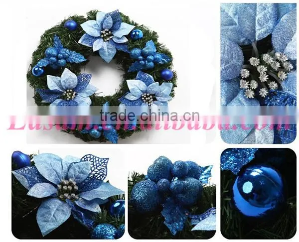 Yiwu christmas decoration supplies christmas wreath