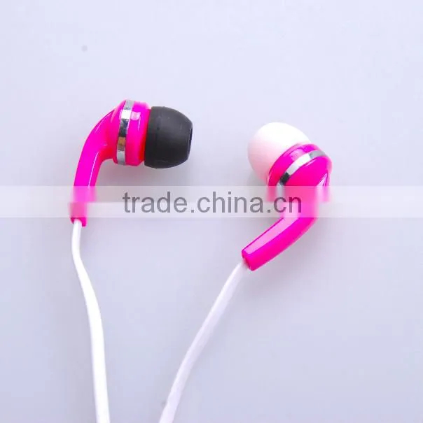 2015 Cheap Colorful MP3 Promotional Earphone