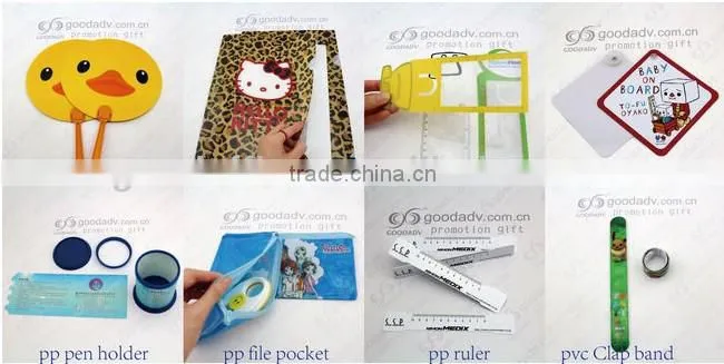 Factory price pp material eco-friendly clear holder file a4