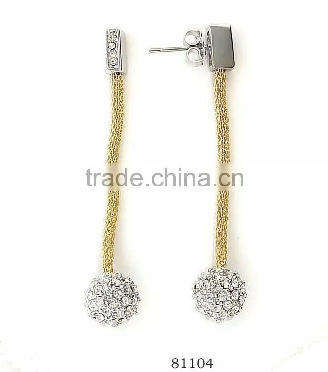 Two tone Necklace Jewelry Sets