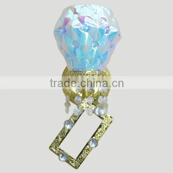 2014 new arrival guzhen wall lamp/hotel wall lamp with crystal