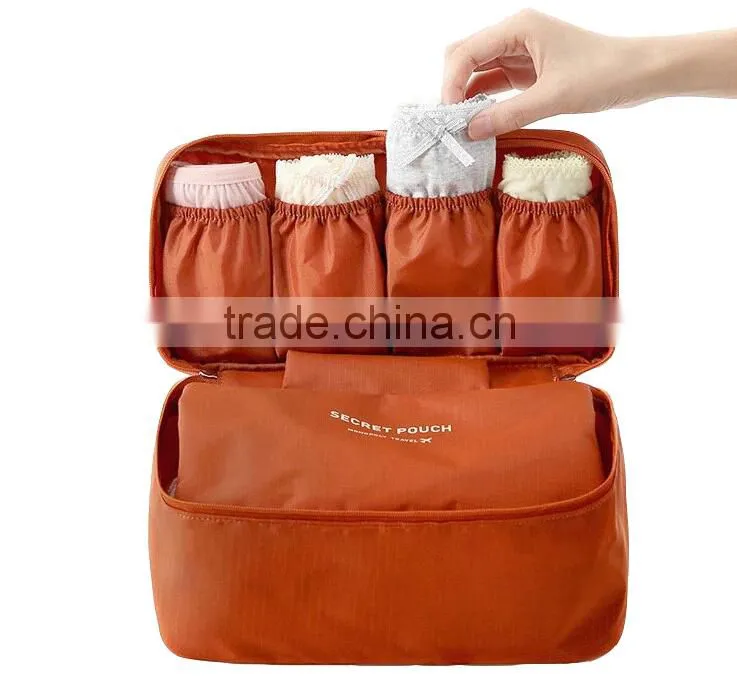 2014 Hot Convinient Oxford Travel Bra Bag Organizer