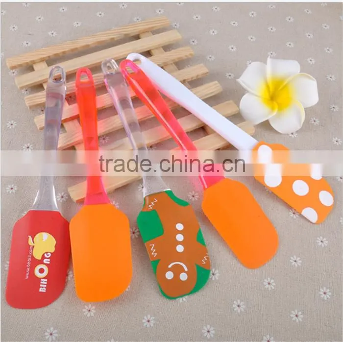 Personalized silicone spatula baking cake cream spatula for Christmas gift silicone spatula set
