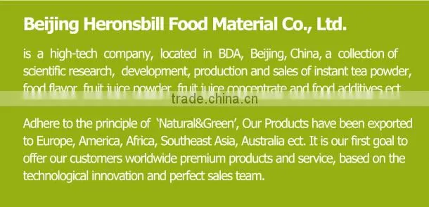 100% natural spray dried strawberry powder for beverage and drinking