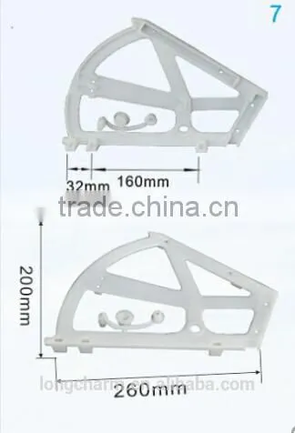 Plastic 3-fold Shoe rack shoe rack bracket made in China YL-015
