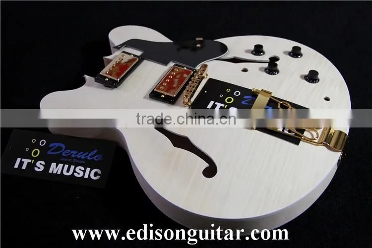 High Quality Hot Sale Unique Design Jazz Electric Guitar Kit MX-014