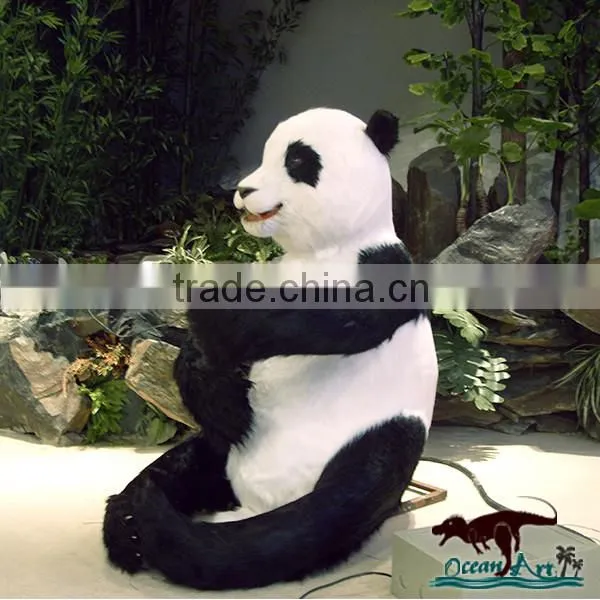 OA3169 Amusement Park Life Size Animatronic Panda For Sale