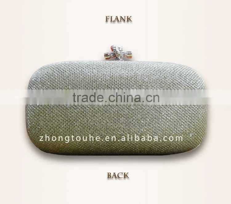 Wholesale elegant skeleton design clutch box