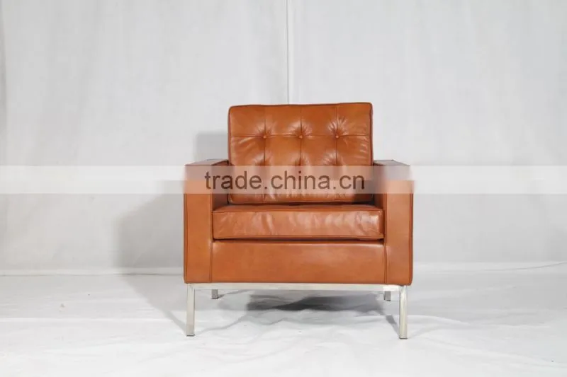 Alibaba modern designer furniture factory Florence knoll sofa set for living room